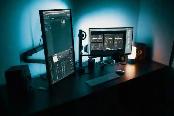 모니터암으로 완벽한 데스크테리어 만들기!